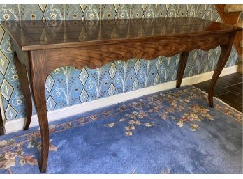 Vintage Oak Sofa Table