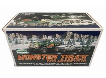 2007 Hess 'Monster Truck With Motorcycles'