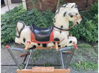 Vintage 'Prince Harry The Hairless Horse' Toy Rocker