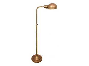 Brass Floor Lamp With Three Stage Lighting