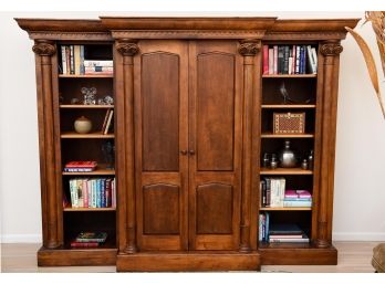 Romweber Solid Wood Wall Unit Designed By Jim Peed