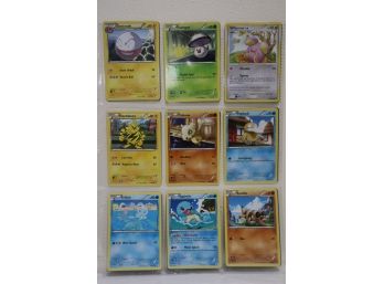 18 Pokemon Cards - Electrode, Foongus, Whismur And More