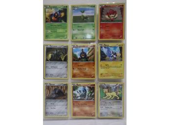 18 Pokemon Cards - Karrablast, Turtwig, Pansear And More