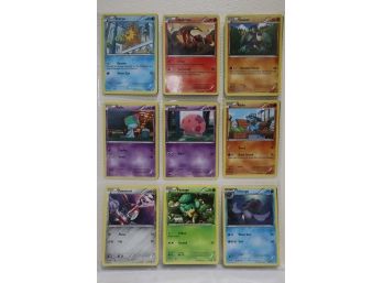 18 Pokemon Cards - Staryu, Heatmor, Golett And More