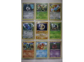 18 Pokemon Cards - Aron, Maractus, Swablu And More