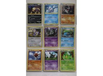 18 Pokemon Cards - Throh, Swinub, Entei 1995-2001 And More