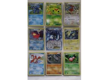 18 Pokemon Cards - Golduck, Caterpie, Lugia EX And More