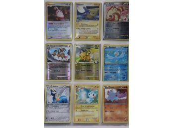 18 Pokemon Cards - Happiny, Manectric, Raichu And More