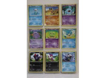 18 Pokemon Cards - Oshawott, Grimer, Zorua And More