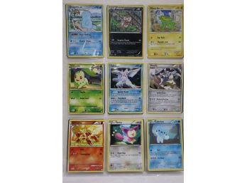 18 Pokemon Cards - Quagsire, Nuzleaf, Electrike And More