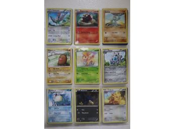 18 Pokemon Cards - Unfezant, Machop 1999-2000 And More