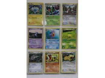 18 Pokemon Cards - Shinx, Roserade, Fraxure