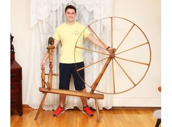 Giant Great Spinning Wheel