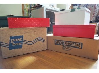 Five Boxes Of Mixed Christmas Ornaments