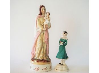 Two Female Figurines