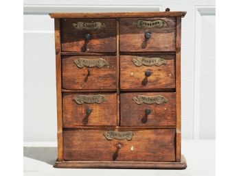 Antique Box For Spices