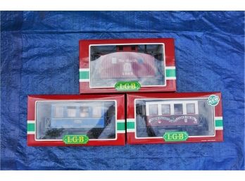 Three LGB Trains - Models 3013, 3207, And 4065