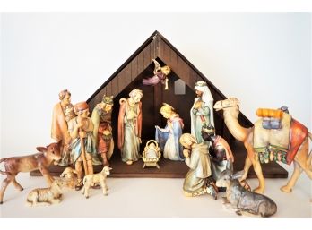 Grand Goebel Hummel Nativity Set