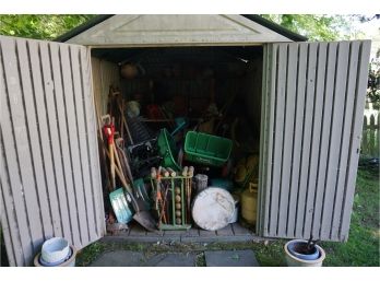Pot Luck Shed - Everything In The Shed Goes EXCEPT Shed And Wheelbarrow