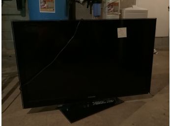 A80, Samsung , Black Flat Screen TV With Remote 50'