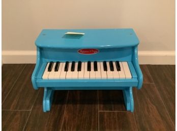 A71, Children's Small Piano Melissa And Doug Brand In Blue