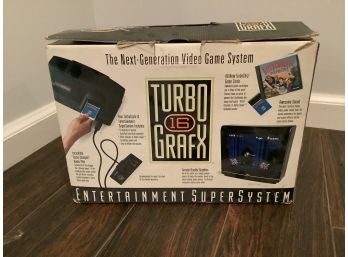 A74,  Turbo Grafx 16, Next Generation Video Game System Vintage