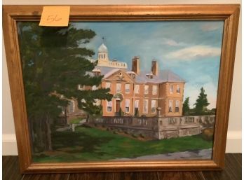 A56, Oil Painting By Frederix Of Architectural Building