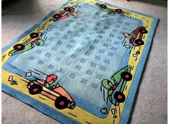 A105, Race Car Children's Rug