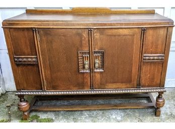 Fabulous Turn Of The Century Cabinet With Built In Wine Storage