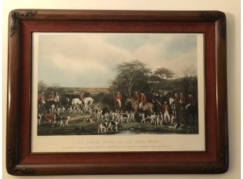 Sir Richard Sutton And The Quorn Hounds Picture