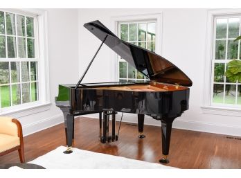 K. Kawai Ebony Polished Baby Grand Piano With Bench (Model GM-10) (READ DESCRIPTION)