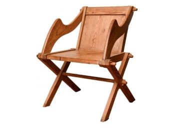 Arts & Crafts English Oak Glastonbury Chair