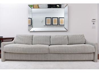 K. Flam Associates Custom Designed Upholostered Sofa