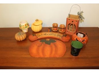 Group Of Fall Decor