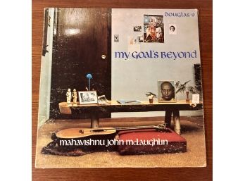 MAHAVISHNU JOHN McLAUGHLIN - MY GOALS BEYOND. 1971 Vinyl LP On Douglas Communications