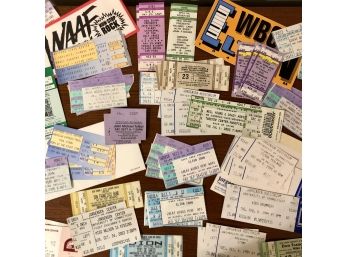 Vintage Concert Tickets From 80s, 90s And Early 2000s (Elton John, Rod Stewart, Eagles, Neil Young)