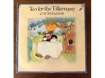 CAT STEVENS - TEA FOR THE TILLERMAN. 1970 Vinyl LP On Freshwater Music Record