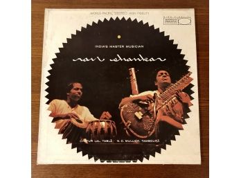 Ravi Shankar - Indias Master Musician. 1963 Vinyl LP World-Pacific Records (Stereo-1422)