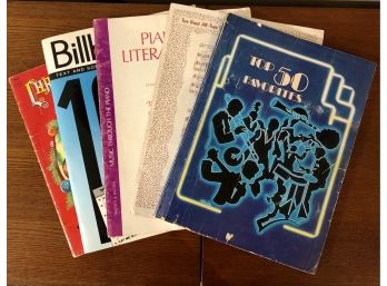 Vintage Sheet Music Books / Piano Music (8 Books / Sheets)