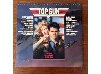 TOP GUN - Original Motion Picture Soundtrack. 1986 Vinyl LP On Columbia Records