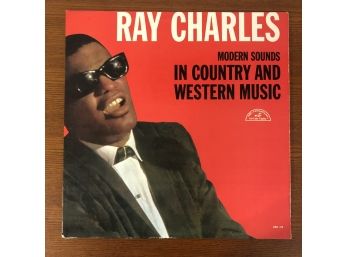 RAY CHARLES - MODERN SOUNDS IN COUNTRY AND WESTERN MUSIC. 1962 Vinyl LP On ABC-Paramount Record (ABCS-410)