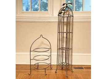 Wrought Iron Racks - Serving And More - SCARSDALE - FARLEY RD.