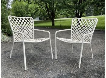 A Pair Of Vintage Brown Jordan Tamiami Chairs - CHAPPAQUA - SUNSET DR.