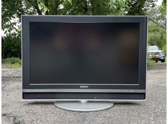 A Sony 32' Flat Screen TV - CHAPPAQUA - SUNSET DR.