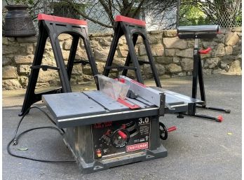 A Craftsman Table Saw And Components - SCARSDALE - FARLEY RD.