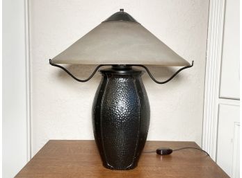 An Arts And Crafts Style Accent Lamp - SCARSDALE - FARLEY RD.