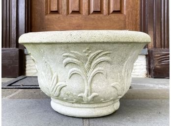 A Cast Stone Outdoor Planter - SCARSDALE - FARLEY RD.