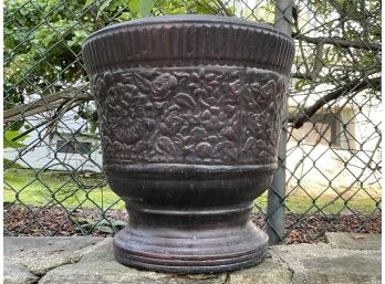 A Cast Ceramic Planter - SCARSDALE - FARLEY RD.