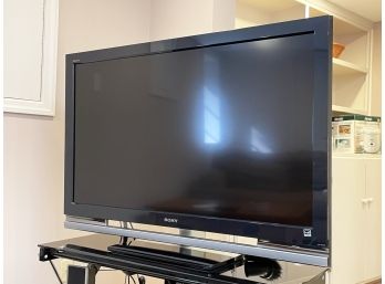 A Sony Bravia 46' Flat Screen TV - SCARSDALE - FARLEY RD.