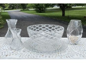 A Vintage Crystal Assortment - Baccarat, Tiffany, And More - CHAPPAQUA - SUNSET DR.